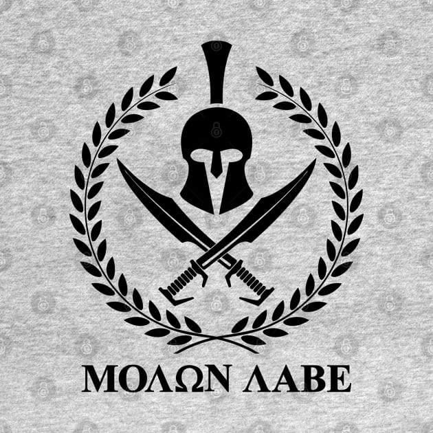 Mod.1 Molon Labe Greek Spartan by parashop